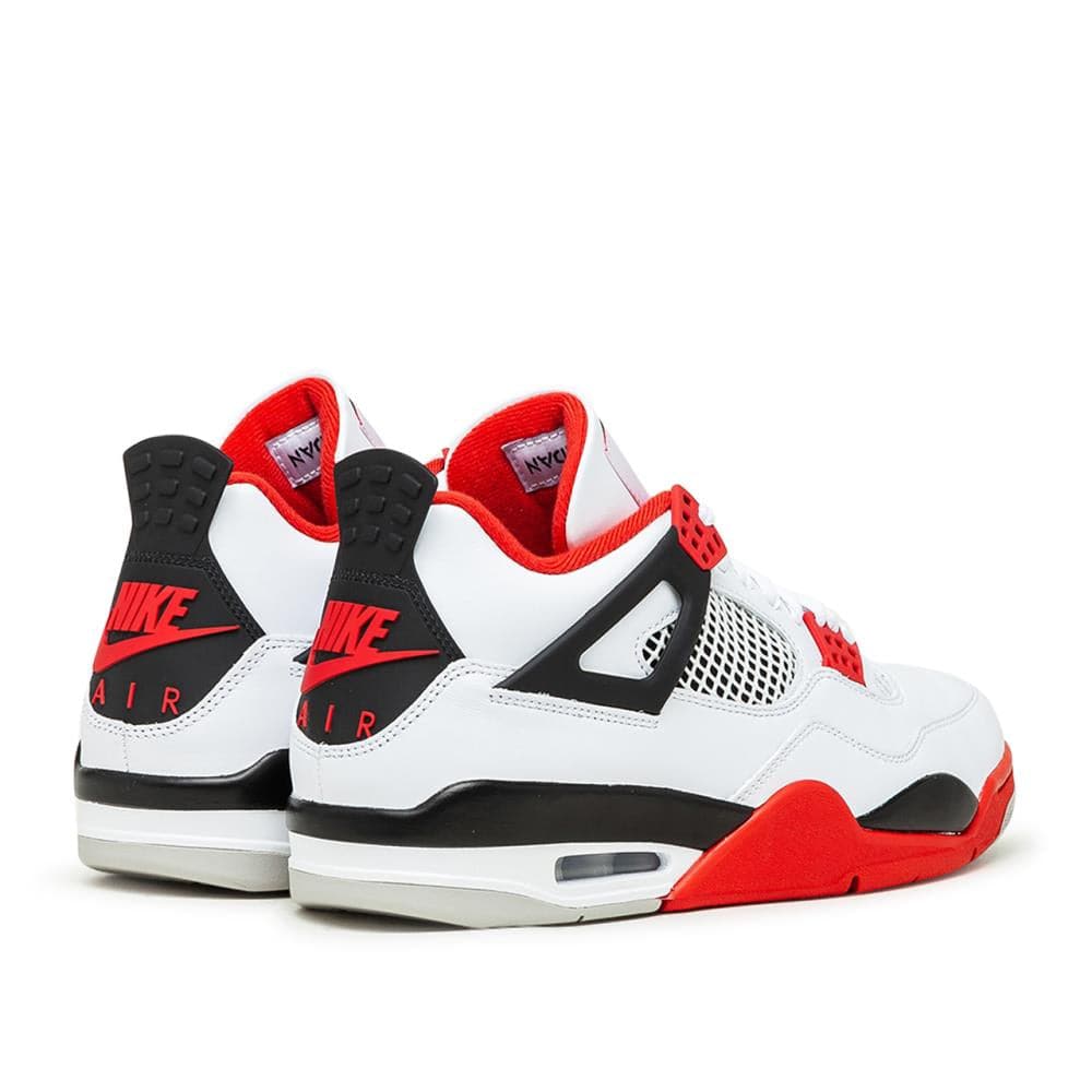 Air Jordan 4 Retro 'Fire Red' (Weiß / Rot)  - Allike Store
