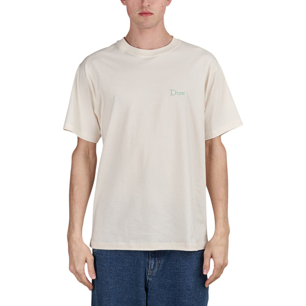 Dime Classic Small Logo T-Shirt (Weiß)