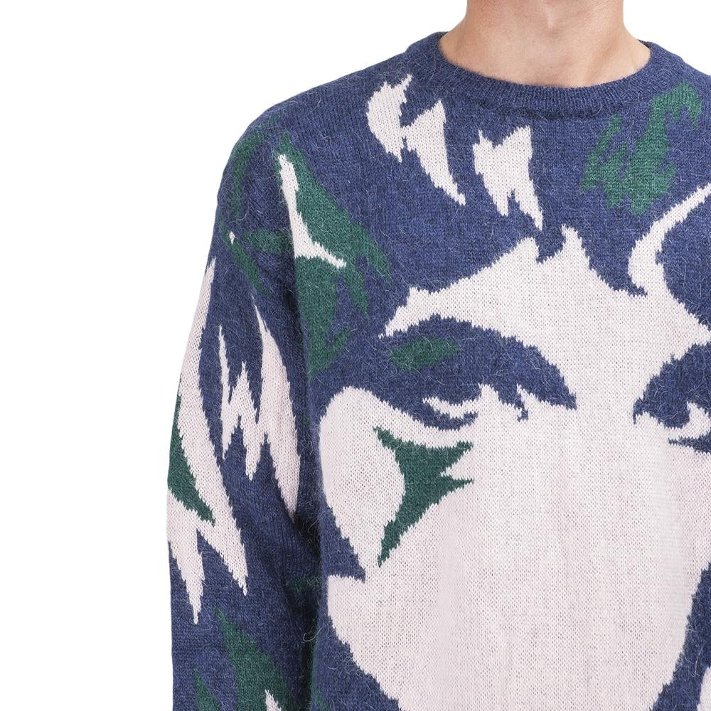 P.A.M. Handmaiden Camo Sweater (Navy)