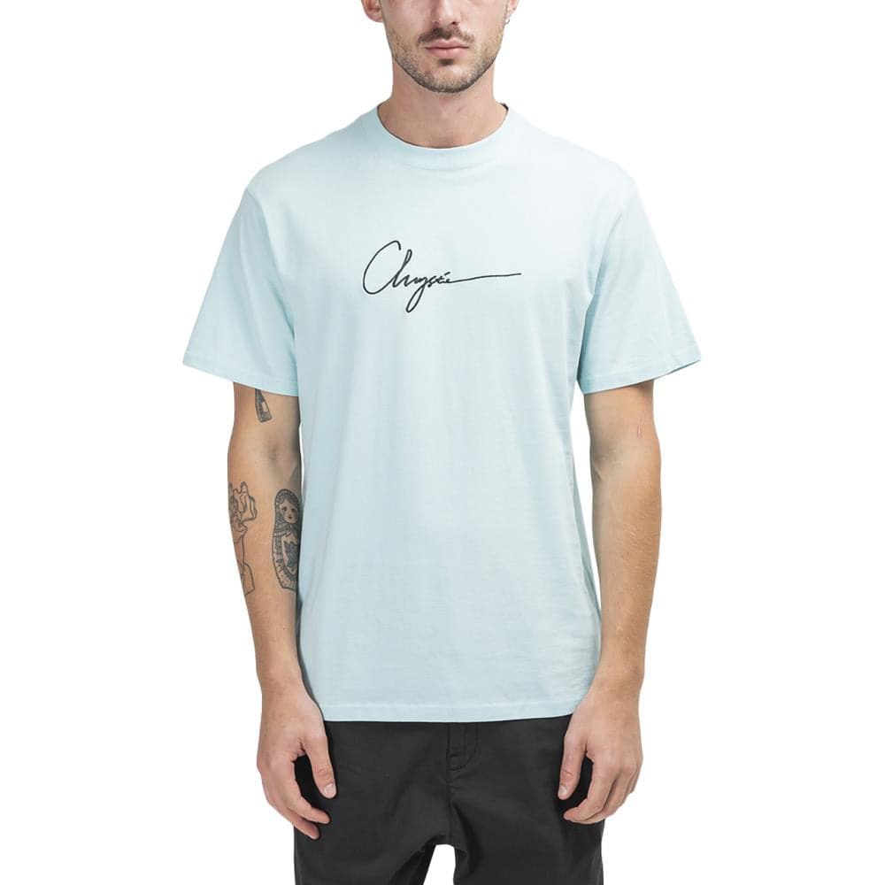 Chrystie NYC Script Logo T-Shirt (Mint)  - Allike Store