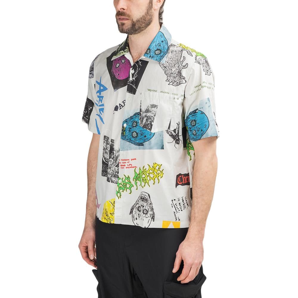 Aries Thrasher Hawaiian Shirt (Weiß)  - Allike Store
