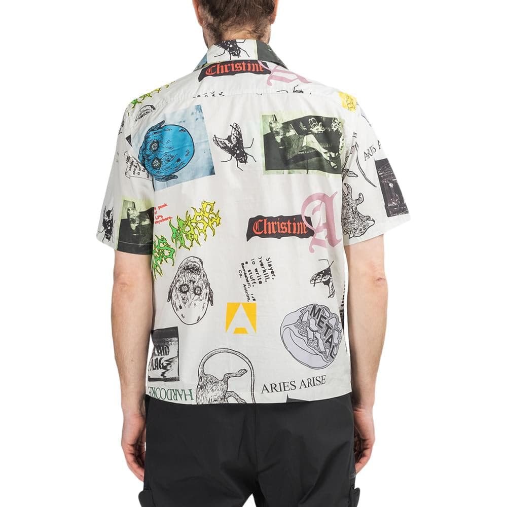 Aries Thrasher Hawaiian Shirt (Weiß)  - Allike Store