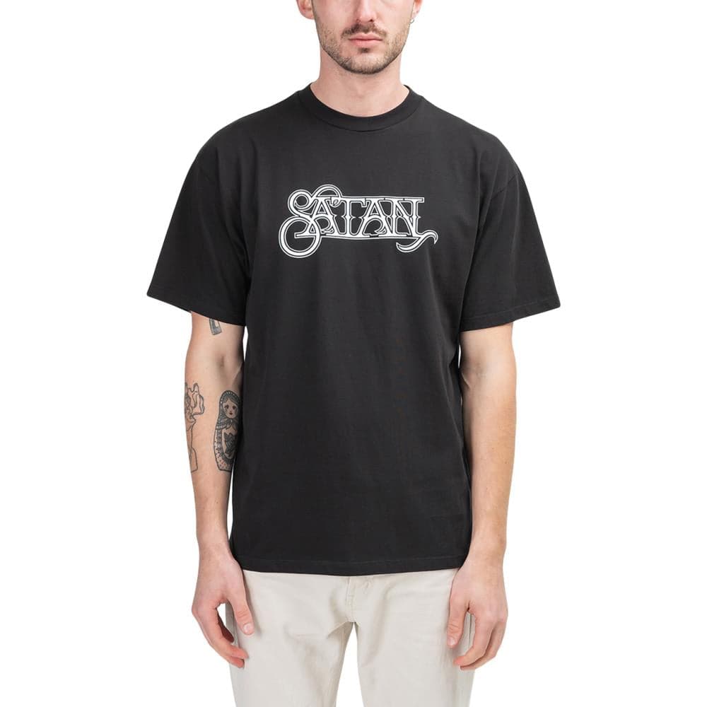 Aries Satan T-Shirt (Black) FQAR60004-BLK – Allike Store