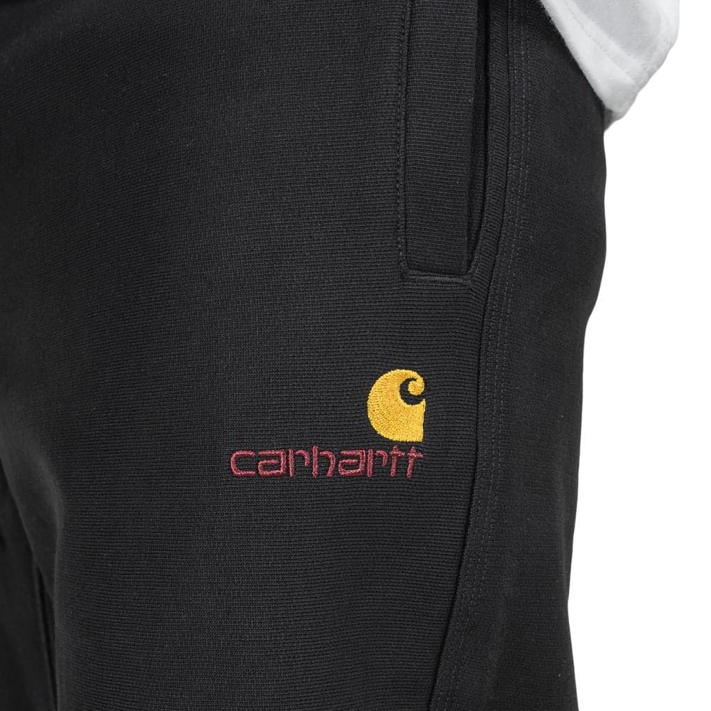 Carhartt WIP American Script Jogging Pant (Schwarz)  - Allike Store