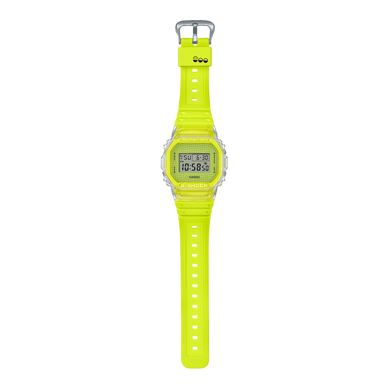 Neon yellow sales g shock