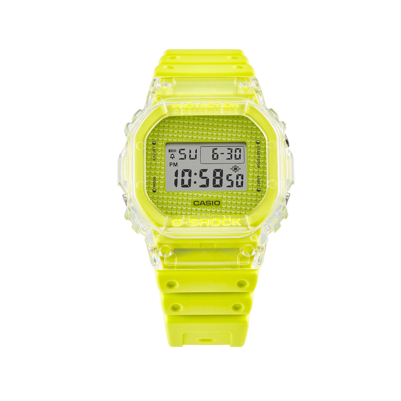 G shock yellow green hot sale