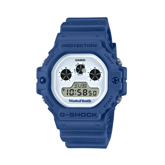 Casio x Wasted Youth G-Shock DW-5900WY-2ER (Blau)  - Cheap Cerbe Jordan Outlet