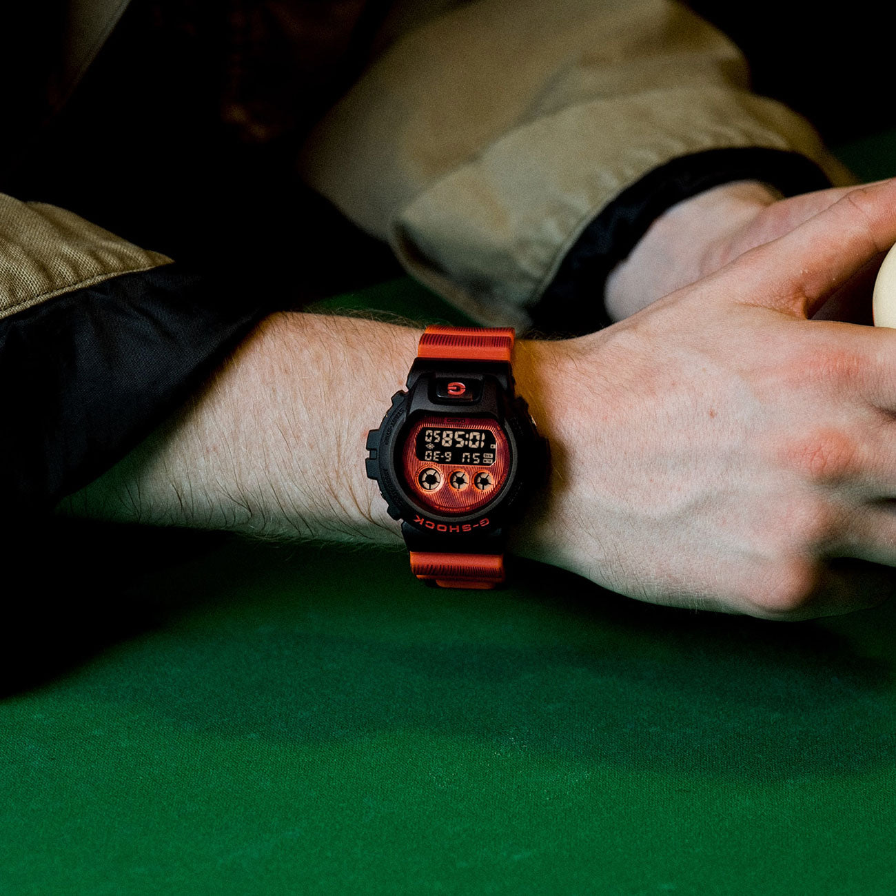 G shock dw6900 discount red