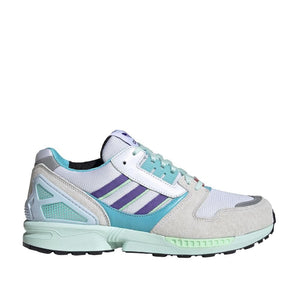 adidas ZX 8000 (Weiß / Lila / Türkis)  - Allike Store