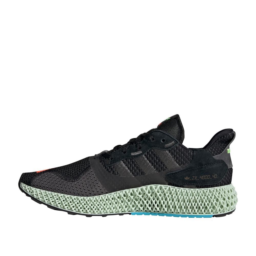 adidas ZX 4000 4D I Want I Can Black Yellow Orange EF9625 Allike Store