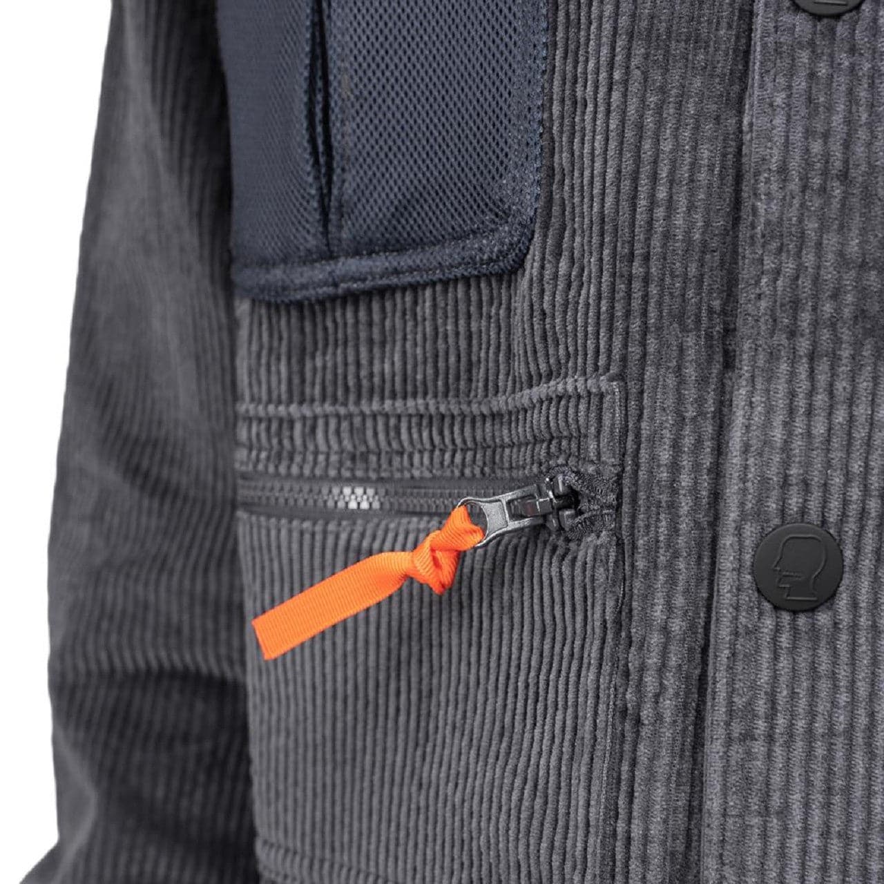 Brain Dead Adapt / Survive Climber Shirt (Dunkelgrau)  - Allike Store