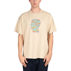 Brain Dead Split Planes T-Shirt (Beige / Türkis)  - Allike Store