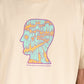 Brain Dead Split Planes T-Shirt (Beige / Türkis)  - Allike Store