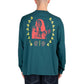 Brain Dead Visions Club Long Sleeve (Türkis)  - Allike Store