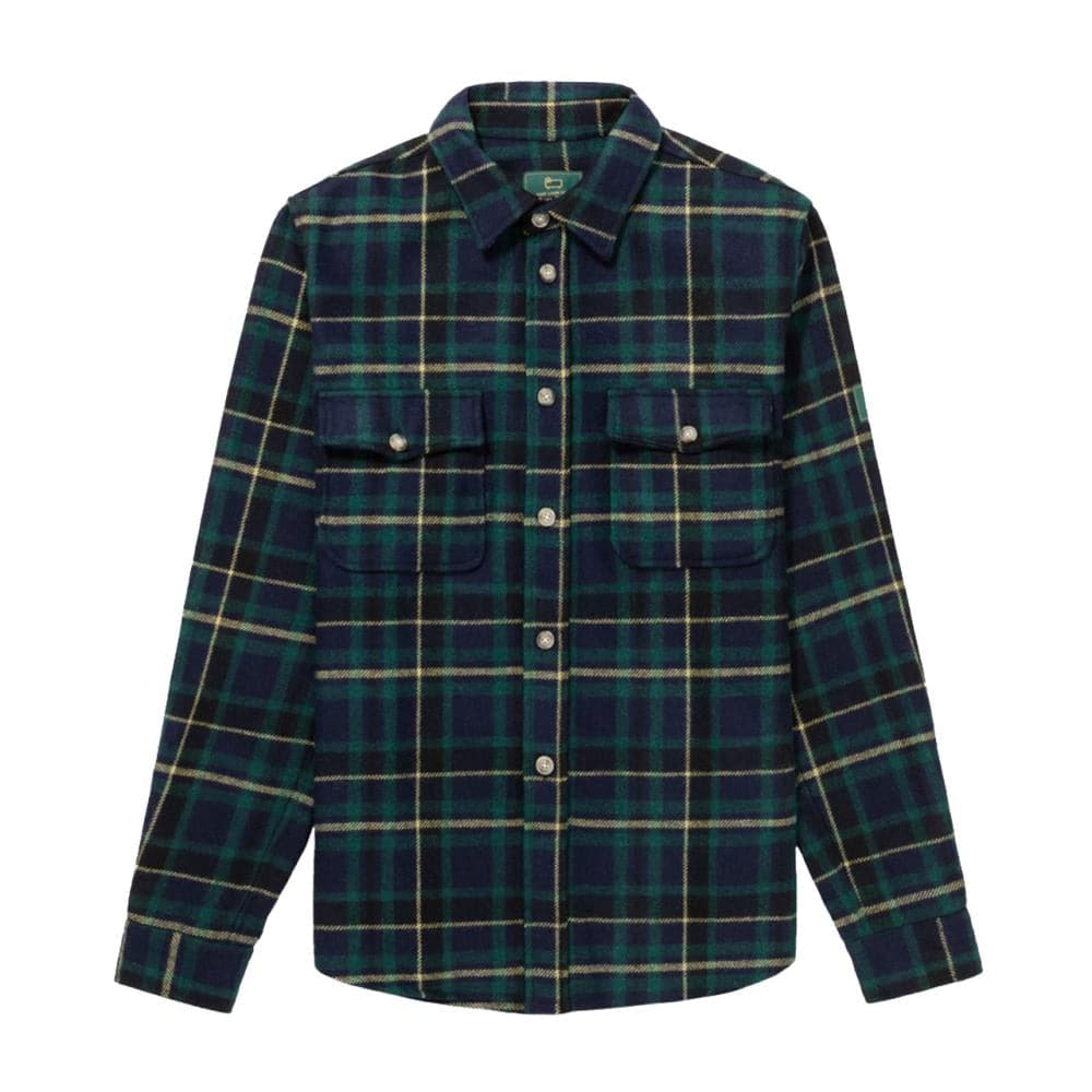Aimé Leon Dore x Woolrich Flannel Button Down Shirt (Navy)  - Allike Store