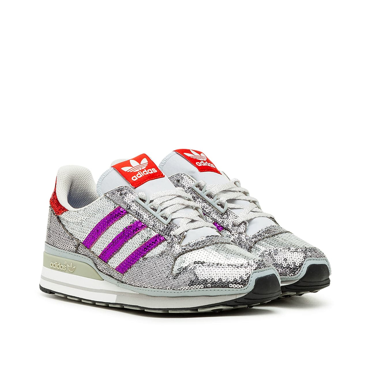 adidas W ZX 500 (Silber / Lila / Rot)  - Allike Store