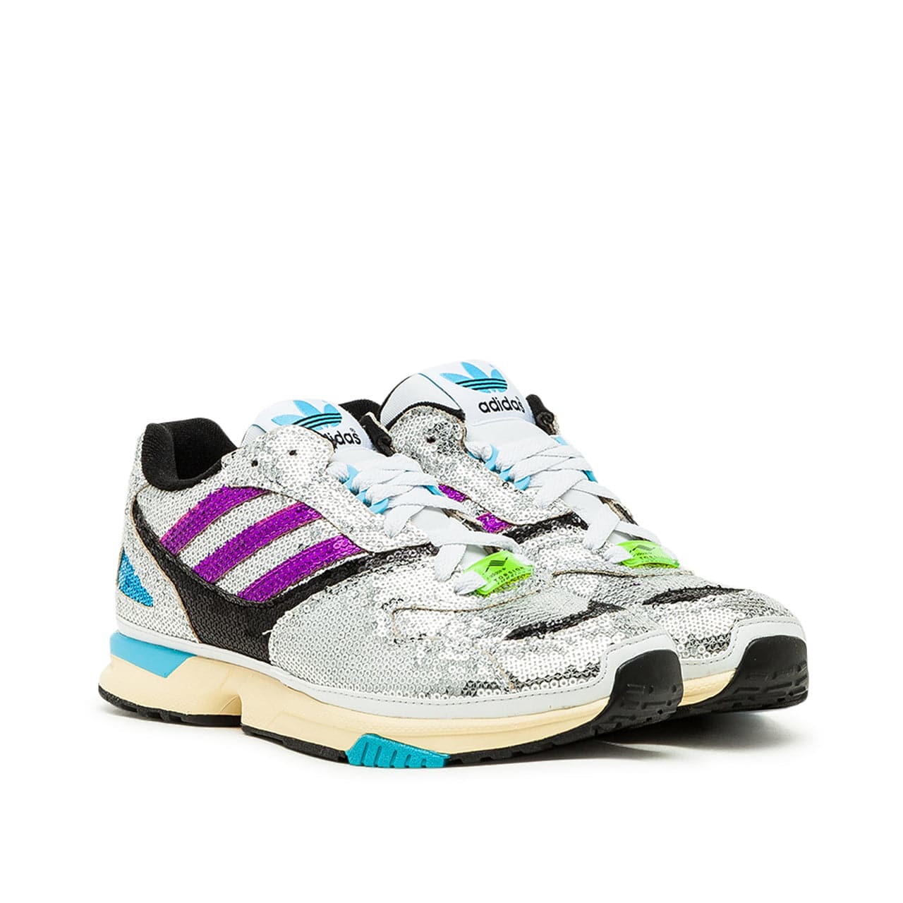 adidas W ZX 4000 (Silber / Blau / Lila)  - Allike Store