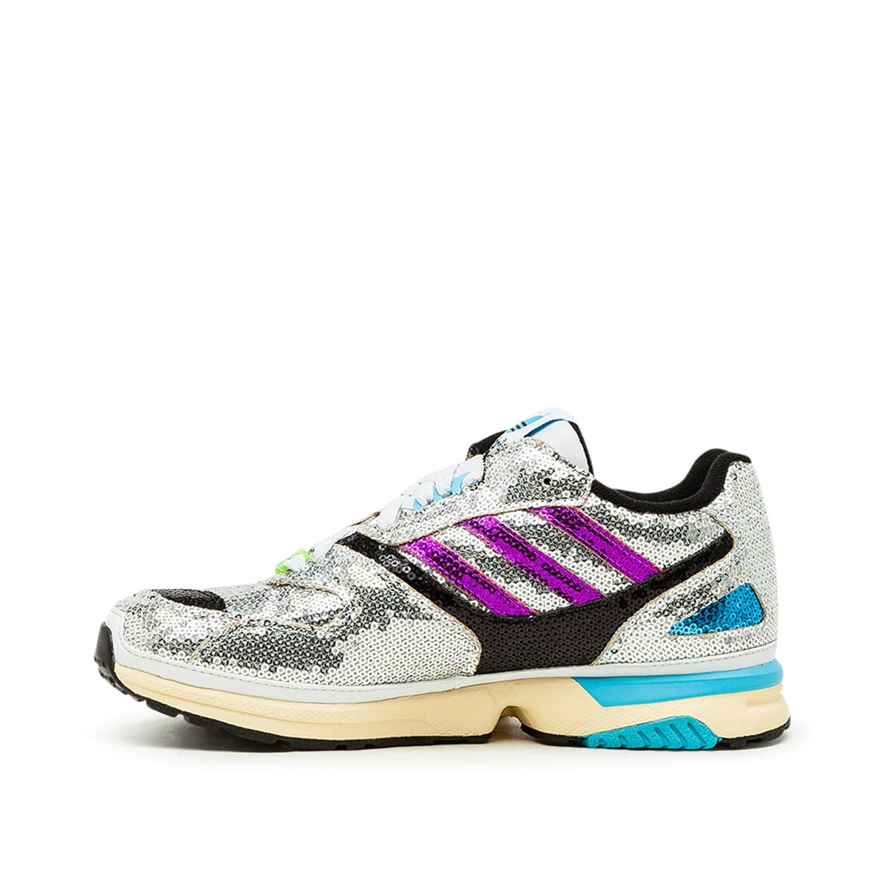 adidas W ZX 4000 (Silber / Blau / Lila)  - Allike Store