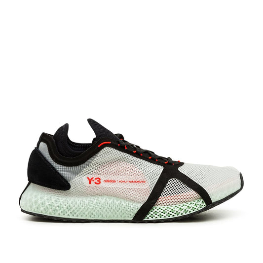 adidas Y-3 Runner 4D IOW (Grau / Schwarz / Rot)  - Allike Store