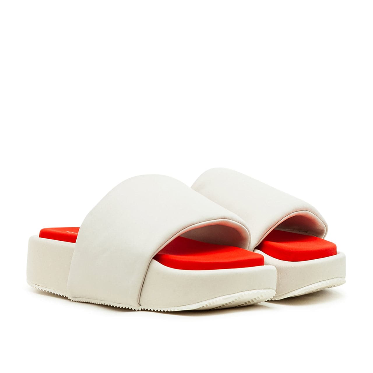 adidas Y-3 Slide 'White' (Weiß / Rot)  - Allike Store