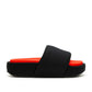adidas Y-3 Slide (Schwarz / Rot)  - Allike Store