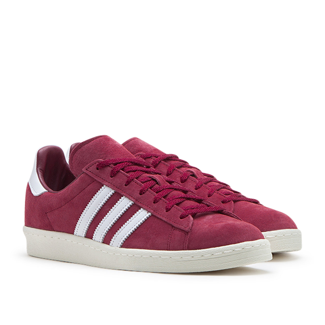 adidas Campus 80s (Burgundy / White)