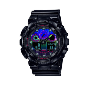 Casio G-Shock GA-100RGB-1AER (Schwarz / Multi)  - Allike Store