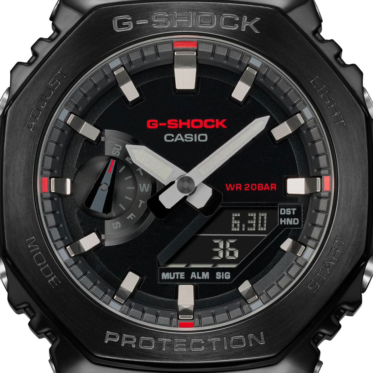 Casio g shock online metal black