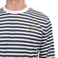 adidas X Human Made LSL Tee (Blau / Weiß)  - Allike Store