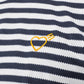 adidas X Human Made LSL Tee (Blau / Weiß)  - Allike Store