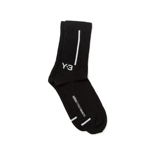 adidas Y-3 Crew Socks (Schwarz / Weiß)  - Allike Store