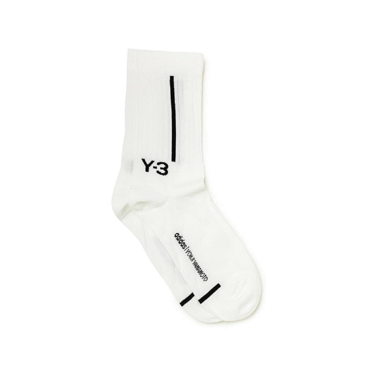 adidas Y-3 Crew Socks (Schwarz / Weiß)  - Allike Store