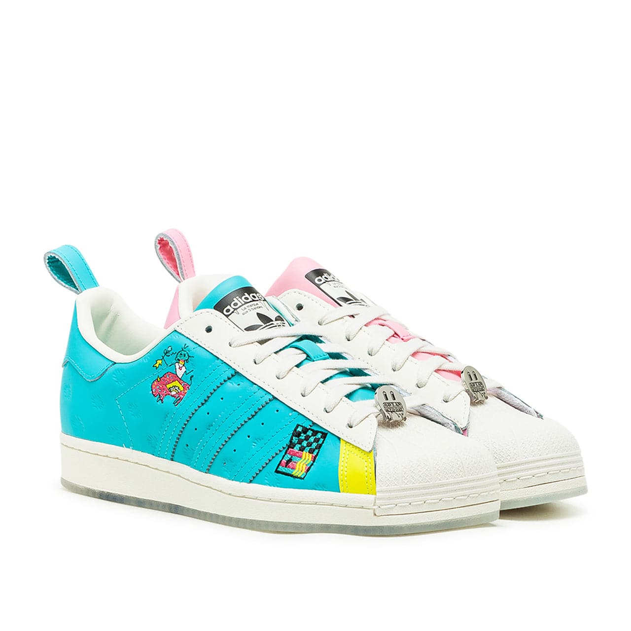 adidas x Arizona Iced Tea Superstar (Hellgrün / Pink)  - Allike Store