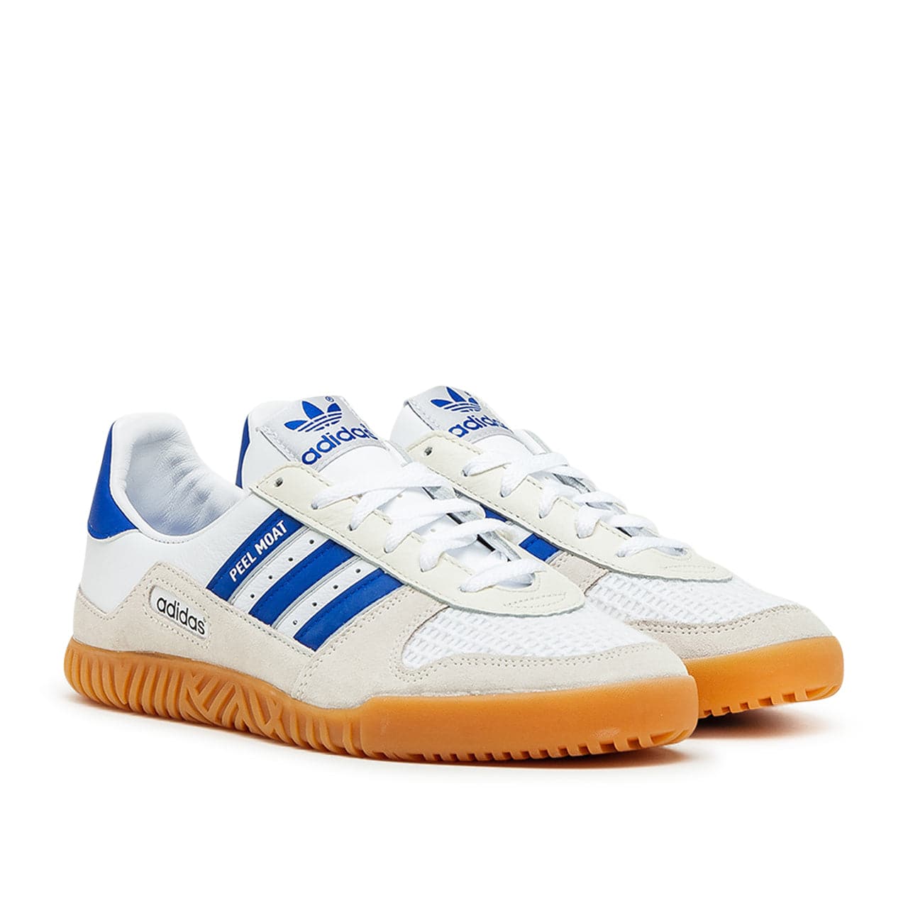 adidas Indoor Comp White Blue Beige