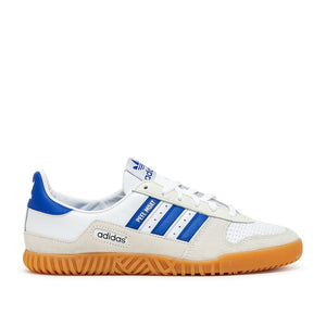 adidas Indoor Comp (Weiß / Blau / Beige)  - Allike Store