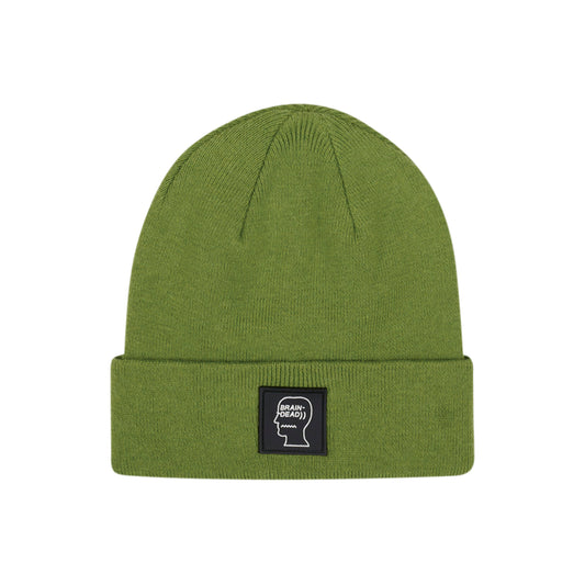 Brain Dead Logo Head Wool Beanie (Grün)  - Allike Store