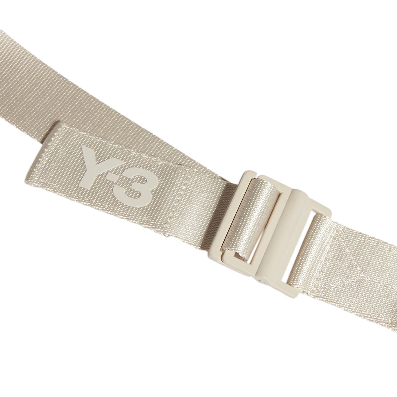 adidas Y-3 Classic Logo Belt (Cream)  - Allike Store