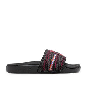 Adidas Adilette Patchwork (Schwarz / Lila)  - Allike Store