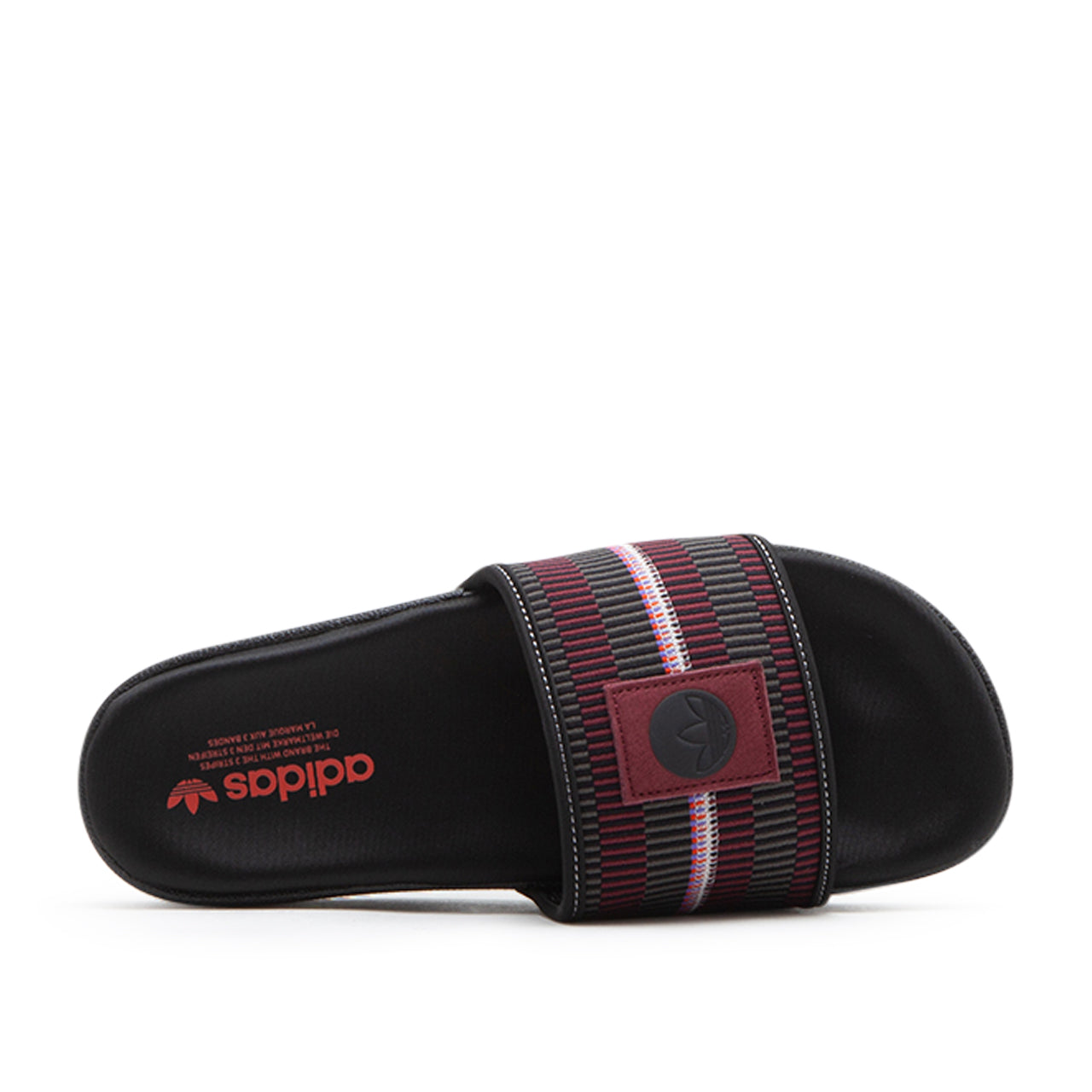 Adidas slipper online lila