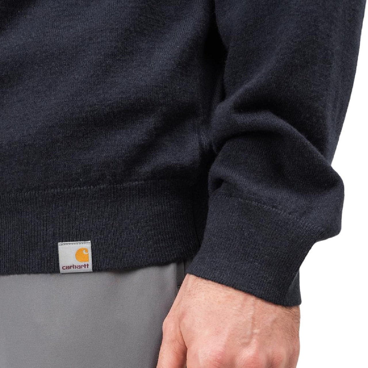 Carhartt WIP Playoff Turtleneck Sweater (Navy)  - Allike Store