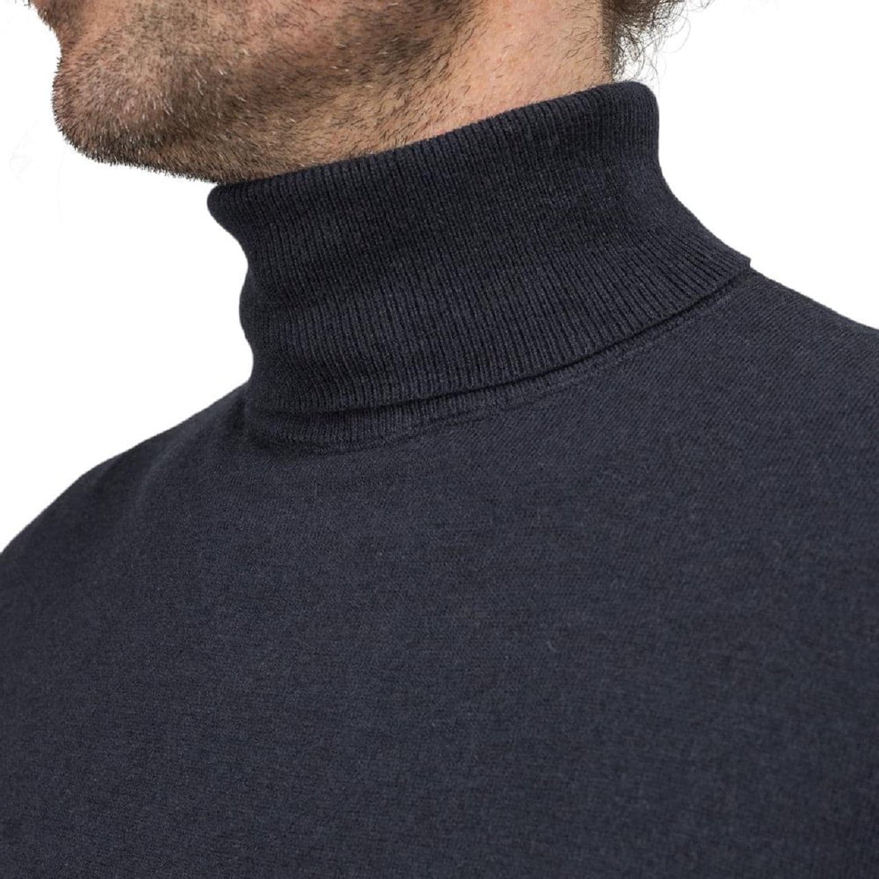 Carhartt WIP Playoff Turtleneck Sweater (Navy)  - Allike Store