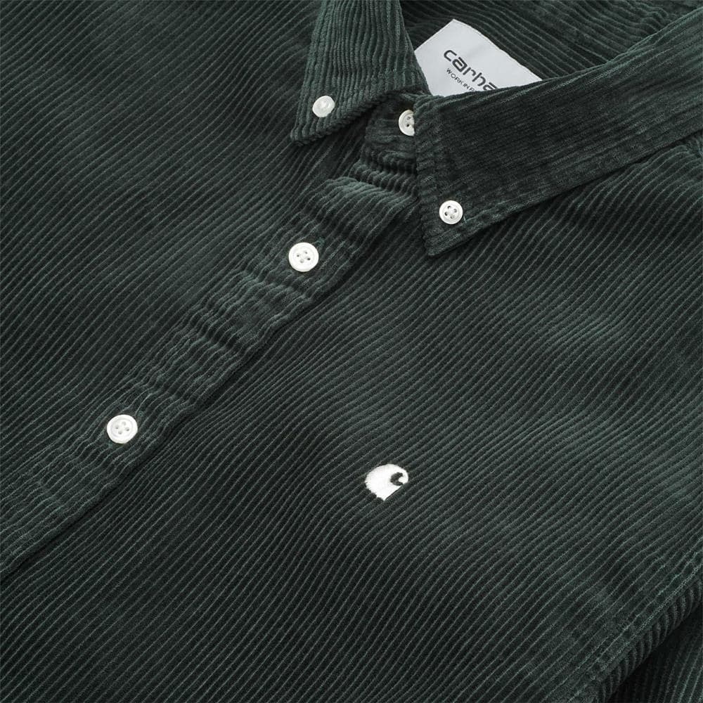 Carhartt WIP Madison Cord Shirt (Dunkelgrün)  - Allike Store