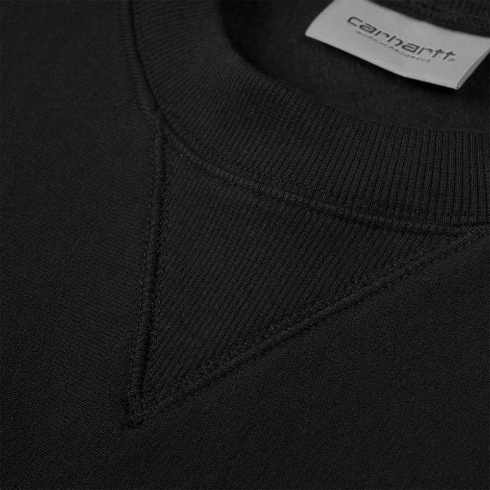 Carhartt WIP American Script Sweatshirt (Schwarz)  - Allike Store