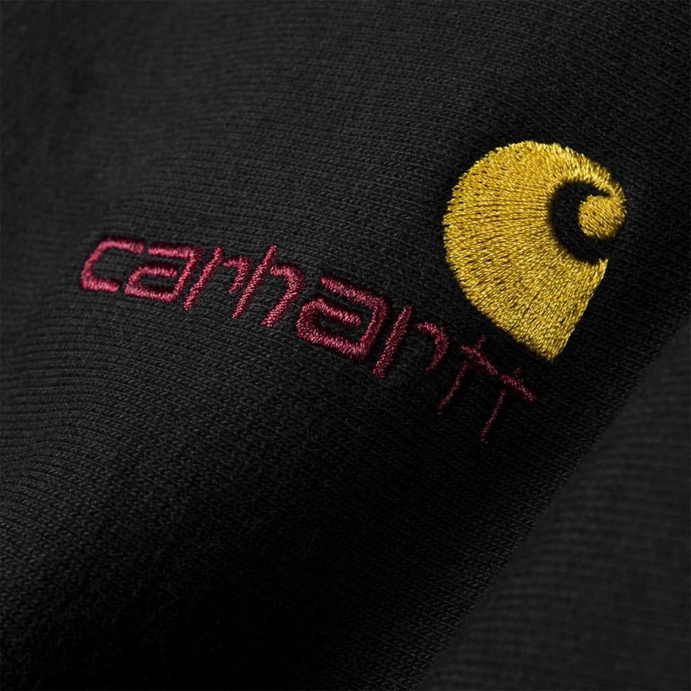 Carhartt WIP American Script Sweatshirt (Schwarz)  - Allike Store