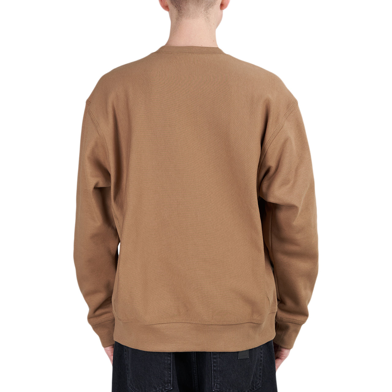 Carhartt WIP American Script Sweatshirt (Braun)  - Allike Store