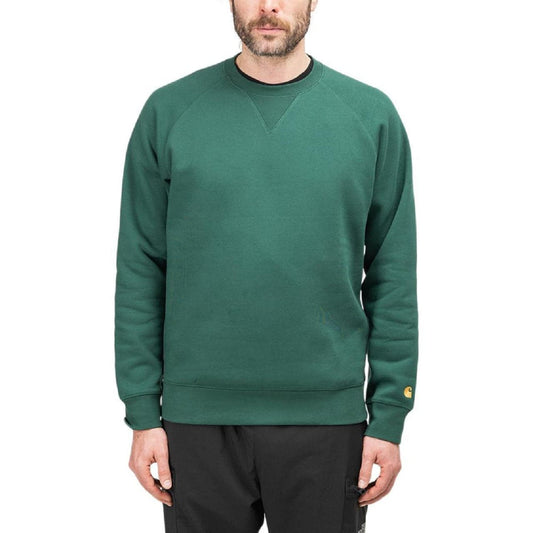 Carhartt WIP Chase Sweatshirt (Grün / Gold)  - Allike Store