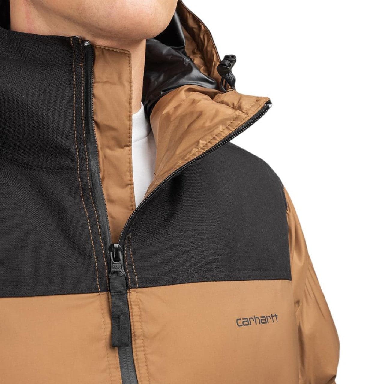 Carhartt WIP Larsen Jacket (Braun / Schwarz)  - Allike Store