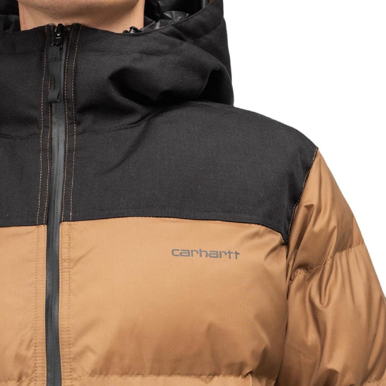 Carhartt WIP Larsen Jacket (Braun / Schwarz)  - Allike Store