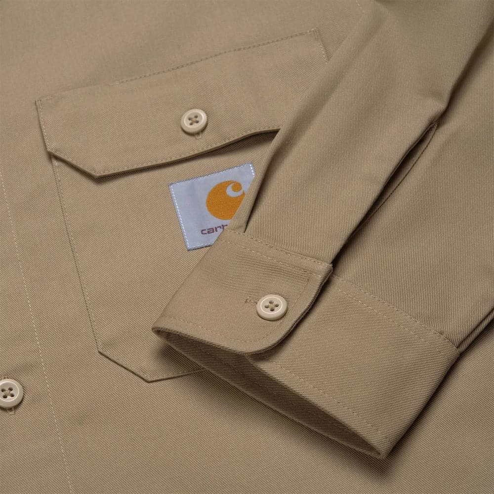 Carhartt WIP Master Shirt (Beige)  - Allike Store