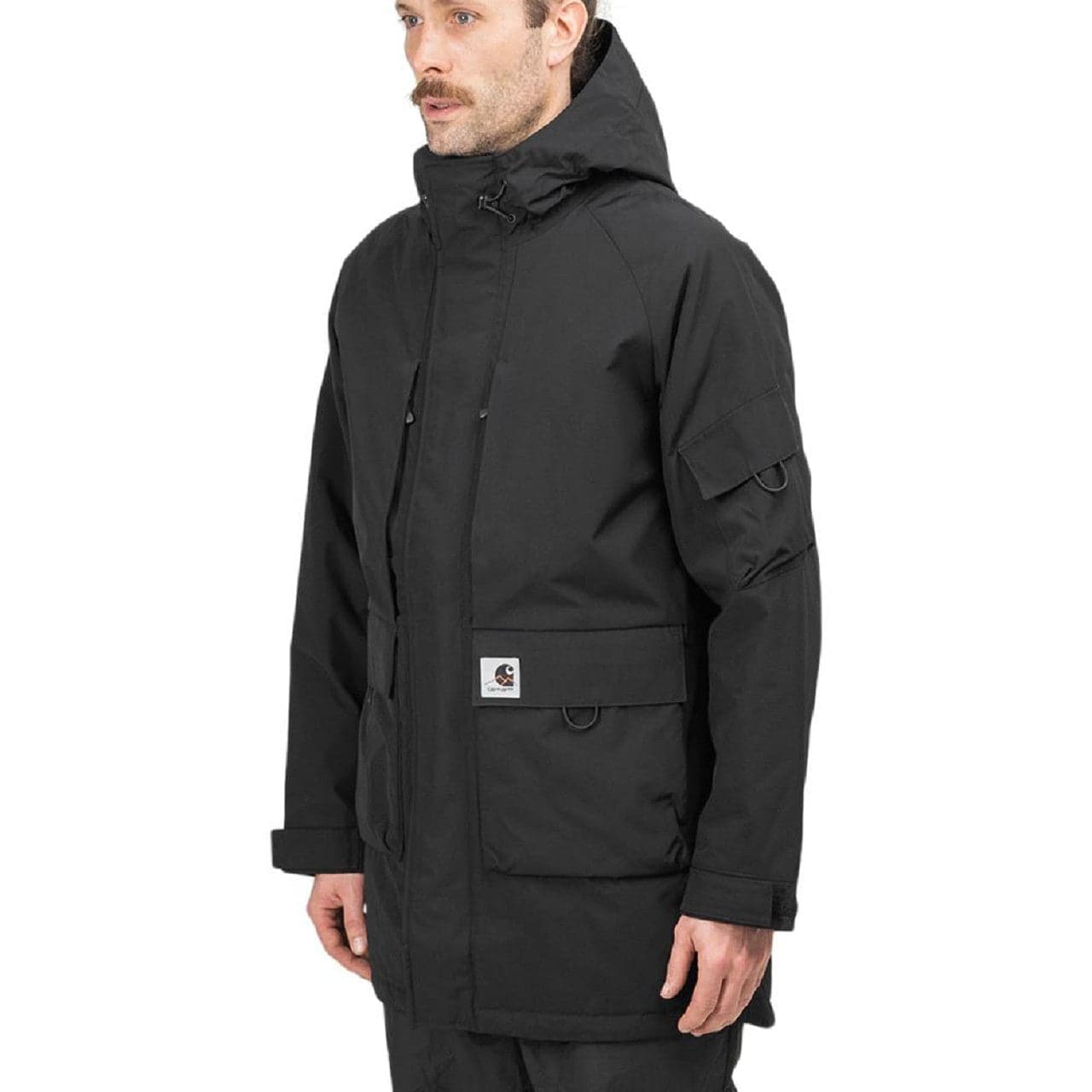 Carhartt WIP Bode Parka (Schwarz)  - Allike Store